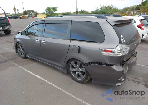 2020 Toyota Sienna Se from USA, damaged, VIN 5TDXZ3DC6LS066970